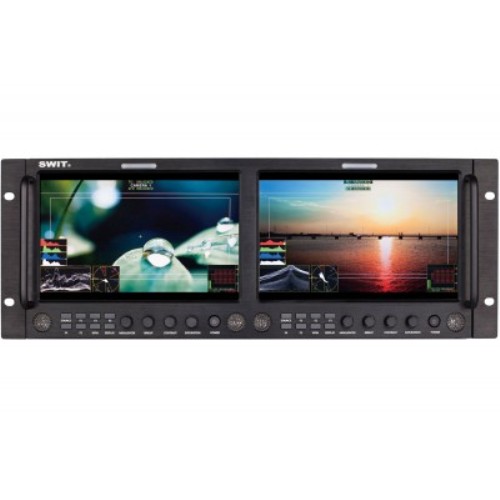 مانیتور-دوقلو-رک-مانتی-سوییت-SWIT-M-1093F-Dual-9-inch-FHD-Waveform-Rack-LCD-Monitor